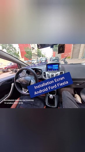 installation Ecran Android Ford Fiesta