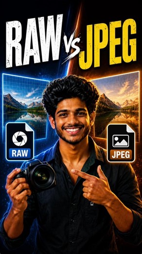 RAW vs JPEG | Professional Photographers Secret! 📸
