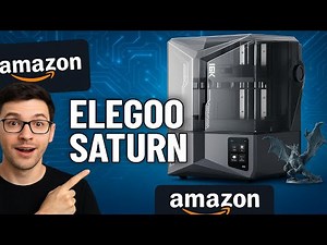 ELEGOO Saturn 4 Ultra 16K Resin 3D Printer Review | 10" LCD, 150mm/h Speed & Large Build Volume
