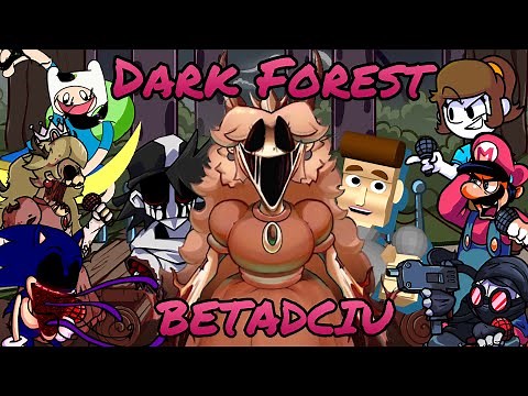 Dark Forest But Every Turn A Different Cover Is Used (ft. EnderZX) | FNF Mario’s Madness V2 BETADCIU