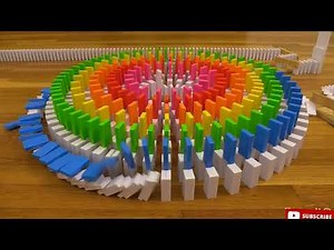 Reverse Video || Dominoes Falling || Reverse Dominoes Falling || Most Amazing Satisfying Video - 08