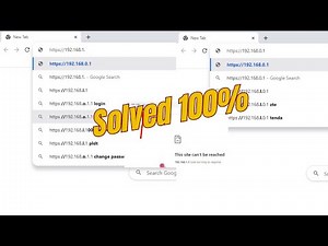 How to fix Router ip address doesn't work 192.168.1.1 page isn’t working