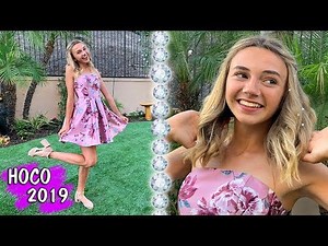 GRWM Kayla's First Homecoming Dance with Blinger! | Kayla Davis