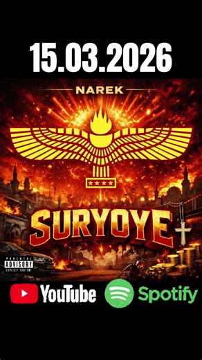 NAREK - SURYOYE AB DEM 15.03.2026 ÜBERALL ERHÄLTLICH ❤️🦅💛 #aramäer #suryoye #turabdin #mardin #aramean @NAREK NK