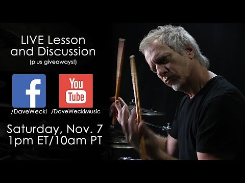 Dave Weckl LIVE Technique Lesson