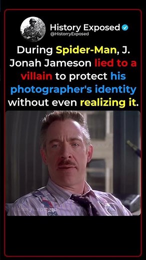 How J. Jonah Jameson Accidentally Protected Spider-Man's Secret 🕷️😂