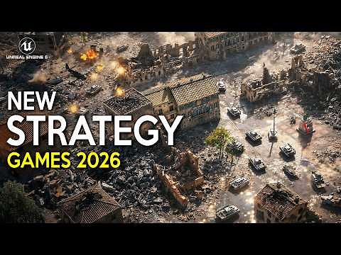 ALL THE BIGGEST Strategy Games 2026 | Real-Time, Grand Strategy, Turn-Based, City Builders, 4X, RTS