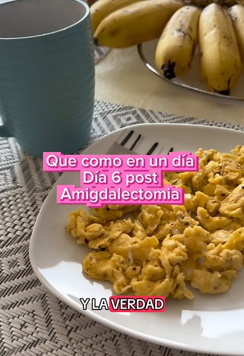 Comida Postoperatoria para Cirugía de Amígdalas