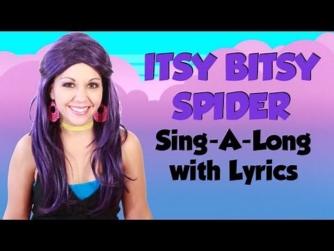 Itsy Bitsy Spider Lyrics | Incy Wincy Spider | Nursery Rhyme Lyrics ~ Tea Time with Tayla!
