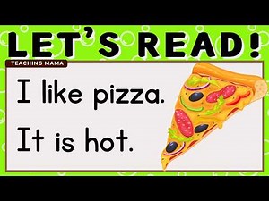 LET’S READ! | I, LIKE, IT, IS | SIMPLE SENTENCES READING PRACTICE FOR GRADE 1 | TEACHING MAMA