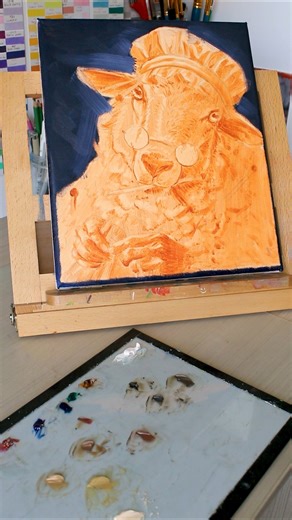 Refresh my palette with me 🌟Time to move on from Mr Unicorn and make a start on Miss Sheep