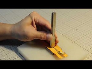 How to remove zipper teeth