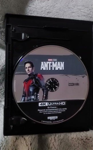 Ant-Man 4K Ultra HD + Blu-Ray Amaray Unboxing