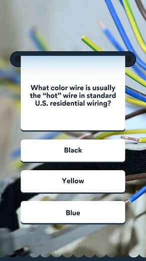 💡 What color wire is usually the “hot” wire in standard U.S. residential wiring? https://www.homeofintegrity.com/electrical-services/ | Integrity Home Solutions