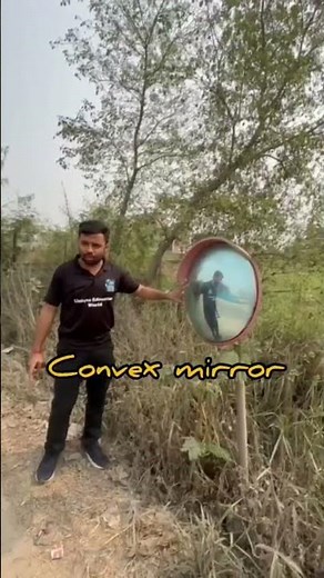 Practical Application of Convex Mirror