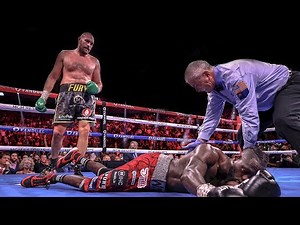 Tyson Fury 11th RD Vicious KNOCKOUT vs Deontay Wilder in FIGHT OF THE YEAR at ringside!
