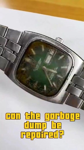 An antique Omega watch | Experience the wash of time | Repair the memories of time | Watches factory