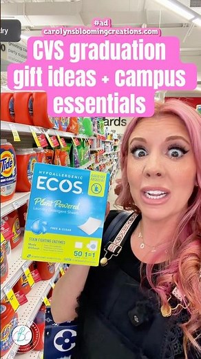 Easy Graduation Gift Basket Ideas from CVS + Lifelines Pen🎓#giftideas