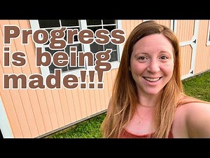 Week 2 & 3: Getting My Sewing Studio Ready for Electric PLUS I Painted the Exterior!