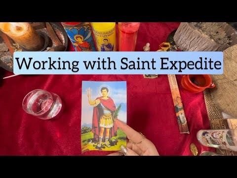 How To Work With Saint Expedite #witchcraft #spells #witchtok