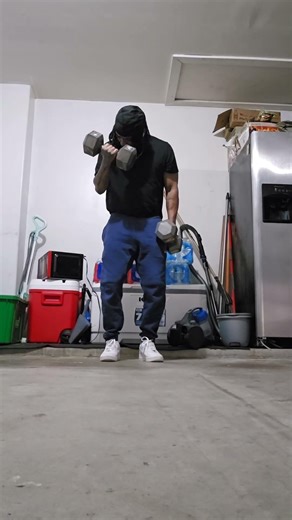 Leg, bicep, and shoulder tri sets build strength and endurance while increasing calorie burn.