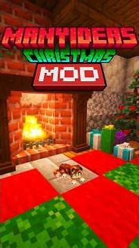 I've completely transformed my Minecraft world into a Christmas world.
