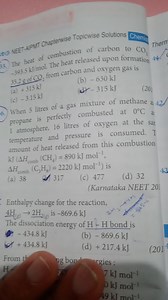 ChemsThermThe heat of combustion of carbon to \mathrm { CO } ... | Filo