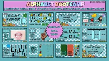 Alphabet bootcamp | Alphabet Practice | Alphabet Games | Interactive Alphabet
