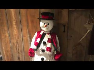 Gemmy Life Size Dancing Snowman (Reupload)