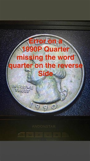 The 1990-P quarter offers a unique opportunity for collectors to discover rare errors, such as a doubled die obverse, which can be seen in the doubling of the letters in 'In God We Trust,' or a double-struck error where the coin was struck twice with one impression flipped over. Other errors, including improper annealing, die cracks, or wing clashes, can significantly enhance the coin's value, making it a thrilling find for enthusiasts. #uscoinsandsilver #uscoinscoins #coinsworthmoney #coincolle