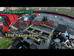 CITROEN C1 All keys lost full rip out and programming method