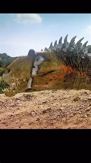 Extinct Era on Instagram: "Allosaurus was a dominant predator of the Late Jurassic, living around 155 to 145 million years ago in what is now North America and parts of Europe. It had a lightweight skull with dozens of sharp, serrated teeth and strong neck muscles that likely helped it strike at prey with powerful, slashing bites. Instead of relying purely on jaw strength, it may have used its upper body like a hatchet, opening its mouth wide and driving its head downward. Fossils show injuries 