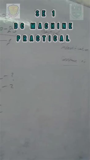 Subject: ET-203 Class: 2nd year Practical: Indentification of terminals. Polarity and determination of resistance field of armature winding | Govt. College of Technology Sialkot