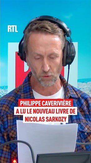 Philippe Caverivière has read Nicolas Sarkozy's new book 🤣