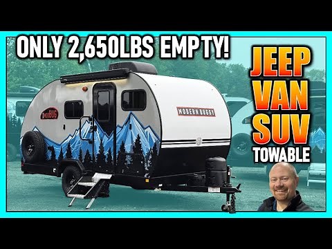 No Wood Build and LIGHT WEIGHT Camper! 2026 Modern Buggy Big Buggy 16 Travel Trailer