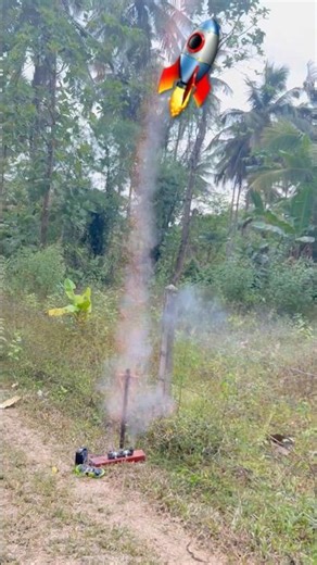 DIY Remote control sky fireworks 🚀🕹️#viral #experiment #remot #divali #india