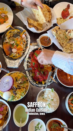 7.5K views · 58 reactions | Saffron Indian Cuisine in Johnston, Iowa Saffron Indian Cuisine | Iowa Lovers | Facebook