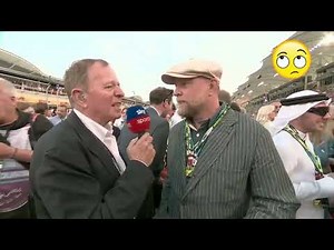 Guy Ritchie - Grid Walk with Martin Brundle - Bahrain Grand Prix 2025 #f12025