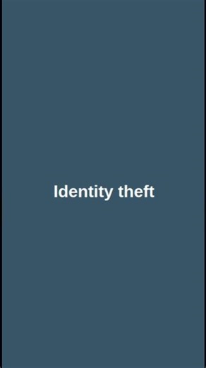 Identity theft #computereducation
