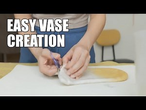 HOW TO MAKE This Wet Felt Vase — Just 5 Tools Needed!