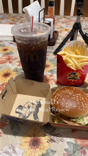 McDonald’s Big Mac Meal Review. #mcdonalds | Mitch Carmack