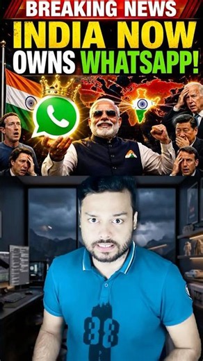 India Shines Once Again! ‘Simple’ Indian Became GLOBAL CEO Of WhatsApp! India Supremacy #shorts