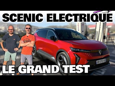 Renault Scenic électrique grande autonomie : le grand test (essai + recharge complète !)