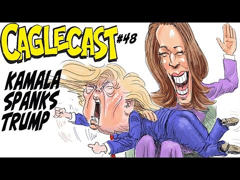 Kamala Spanks Trump! The Best, New, Political Cartoons about the Presidential Election!