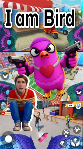 This bird city simulator brings a 3D world to life with colorful environments and interactive areas.