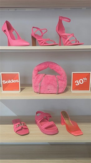 Get your Barbie style with our pink shoes and bags 💟 #soldes | Call It Spring