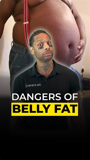 Got belly fat? See what health dangers it could be hiding. 🚨 #bellyfat #visceralfat #fasting #weightloss #weightlossjourney #health #wellness #healthgoals #healthiswealth #holistichealth #healthtips #wellnesstips #healthyeating #healthjourney #wellnessjourney | Infinite Age