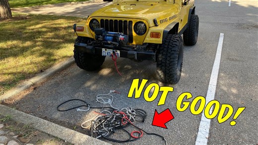 Install and care for your synthetic winch rope the right way