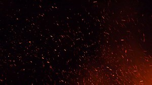 Fire Burning In Night Sky Stock Footage SBV-327217168 - Storyblocks