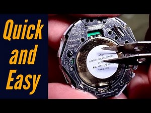 Changing the Battery in my G-Shock